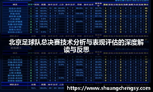 北京足球队总决赛技术分析与表现评估的深度解读与反思